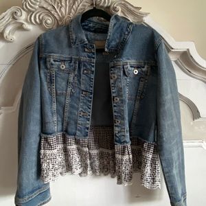 Anthropologie Jean Jacket